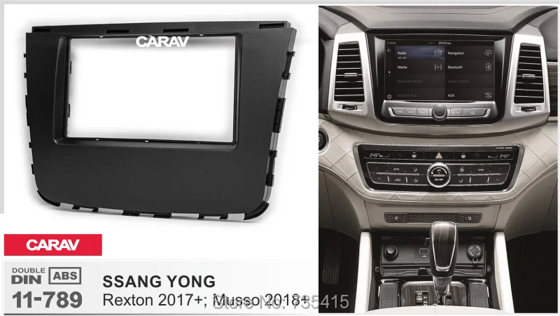 CARAV 11-789 Car Radio Installation Trim Fascia Panel