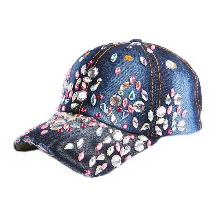 women's caps with bling