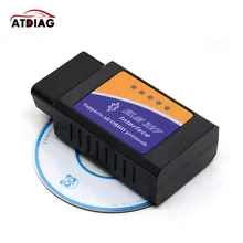 1-20 шт Мини ELM327 Bluetooth OBD2 V2.1 Автомобильный диагностический интерфейс ELM 327 OBDII умный беспроводной сканер