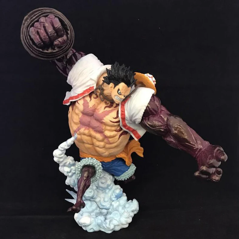 

One Piece The battle over the dome Monkey D. Luffy anime action figure Gear fourth Ver. with box collection toys