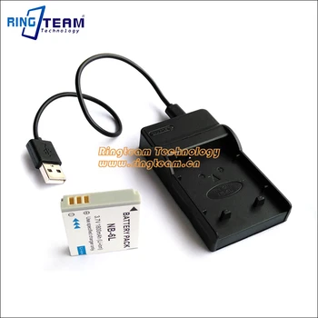 

1x NB-6LH NB-6L Battery & 1x USB Charger (2-In-1) for Canon Power-shot Cameras SD3500 IS SD4000 D10 D20 D30 S90 S95 S120 SX170