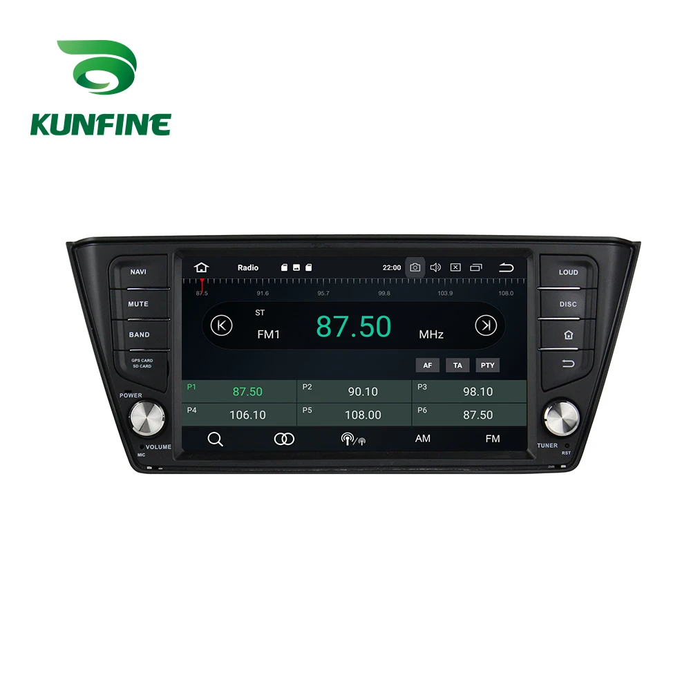 

KUNFINE Quad Core 2GB RAM Android 8.1 Car DVD GPS Navigation Multimedia Player Car Stereo For SKODA Fabia 2015-17 Radio headunit