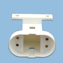 10 шт./лот G32Q Doulbe четырехконтактный держатель лампы с зажимом ультрафиолетового света дезинфекционная лампа гнездо h-типа УФ бактерицидная лампа держатель