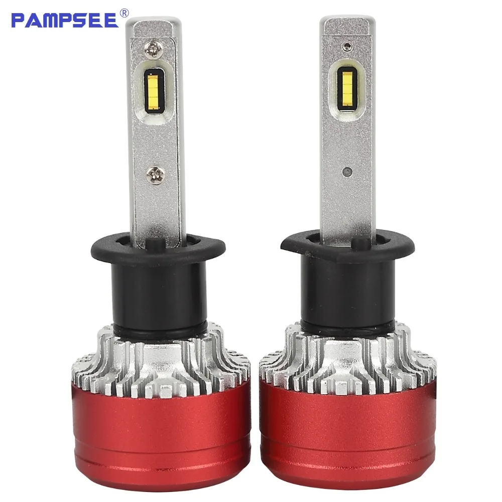 PAMPSEE DDR8 H1 H3 H11 H7 Led H4 Автомобильные фары источник Plug & Play SUV лампы 12 В 60 Вт 9600LM 6000K