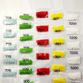

[DIAMOND PAINTING ACCESSORY] Wholesale Square Or Round Resin Diamond 210-230pcs/bag 447 Colors can choose