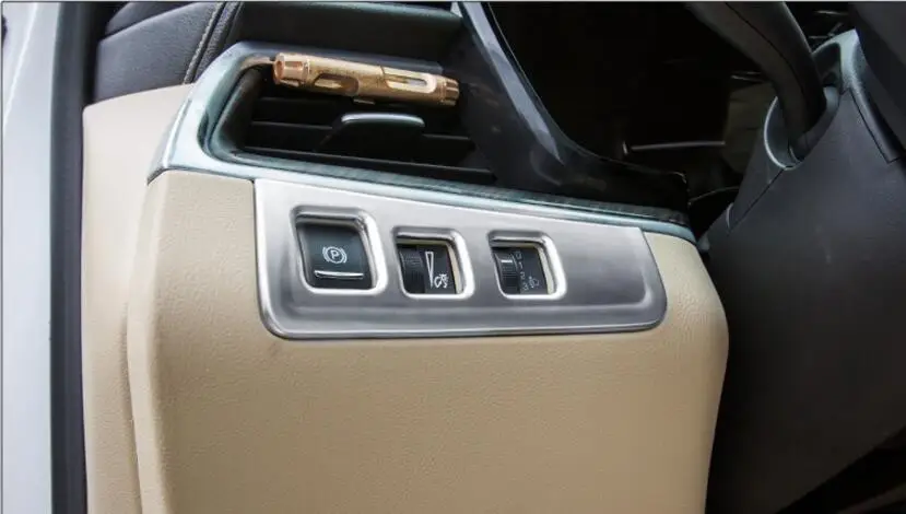 Para Cadillac XT5 ABS Freno A Mano e Del Faro Del Tasto del Pannello di Copertura Del ajuste 2016 2017 2018