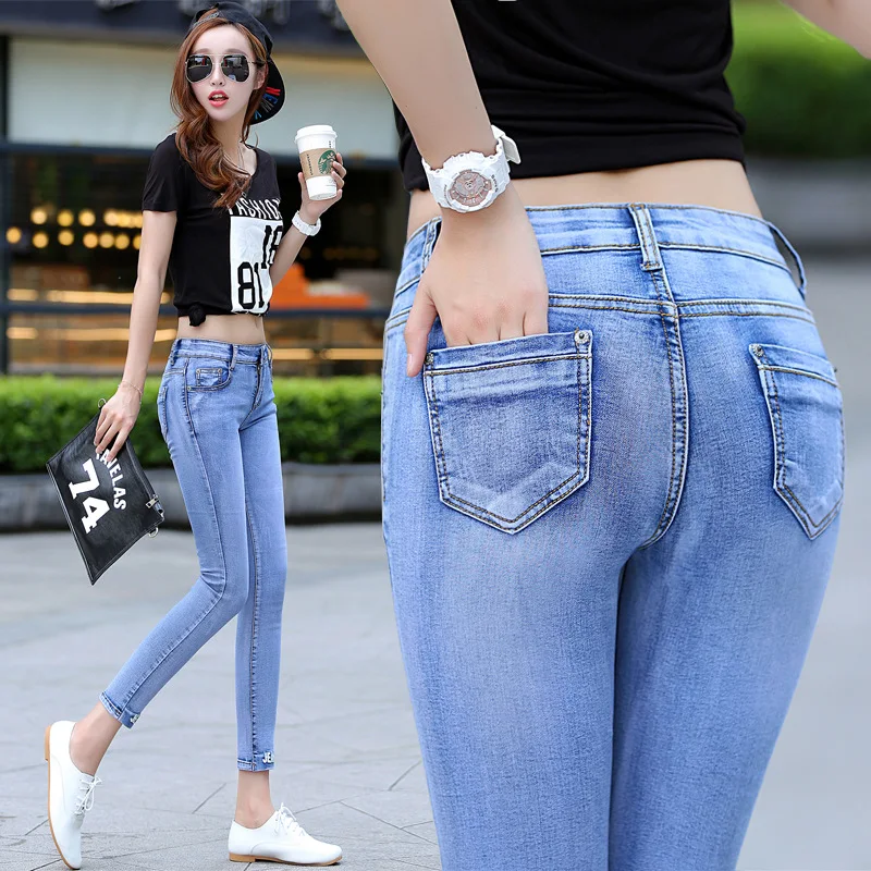 wearing jeans in the summer