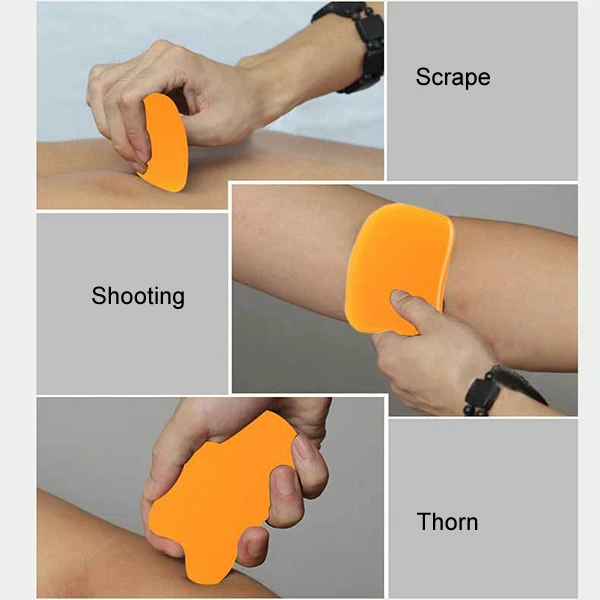 New Gua Sha Scraping Massage Tool Body Massager Guasha Board SPA Acupuncture Scraper for Face Back Arm Dropshipping