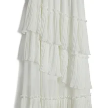 Сезон весна-лето; милая шелковая трикотажная юбка с оборками; юбка принцессы с асимметричным подолом; Длинная юбка; Яркая юбка феи