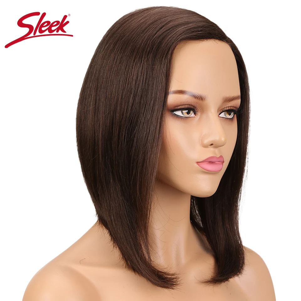 SleekColor #4 Brazilian Wigs For Black Women Bob W