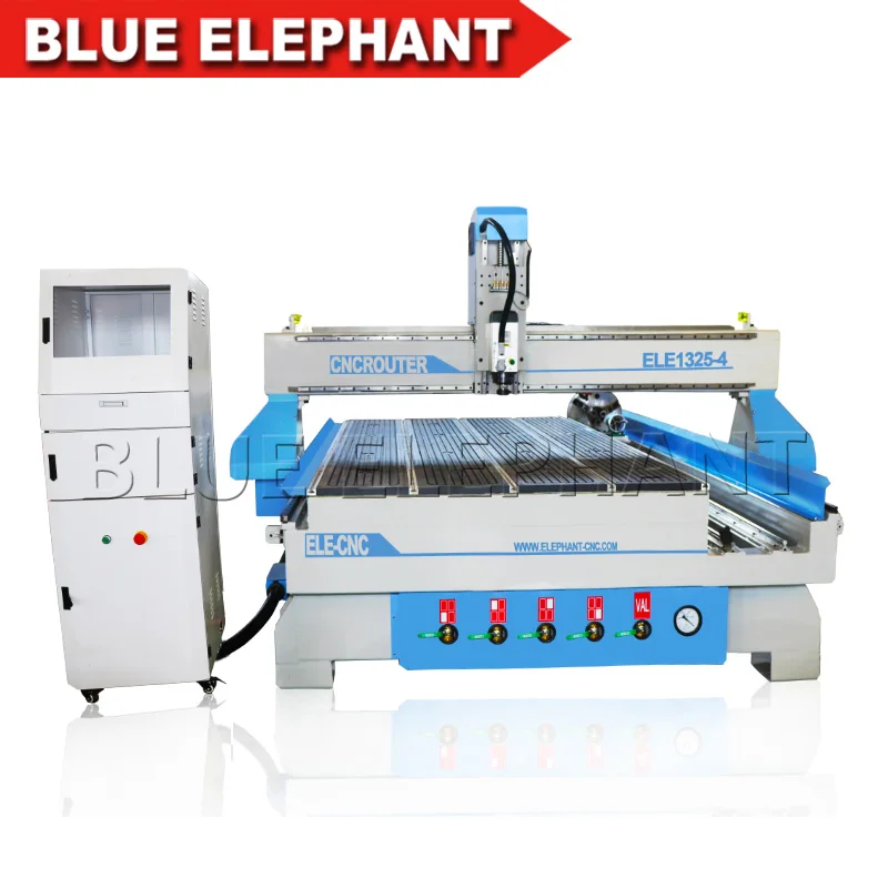 

China Price 1325 4 Axis Wood Carving Cnc Router Machine for Furniture cnc router metal cutting machine
