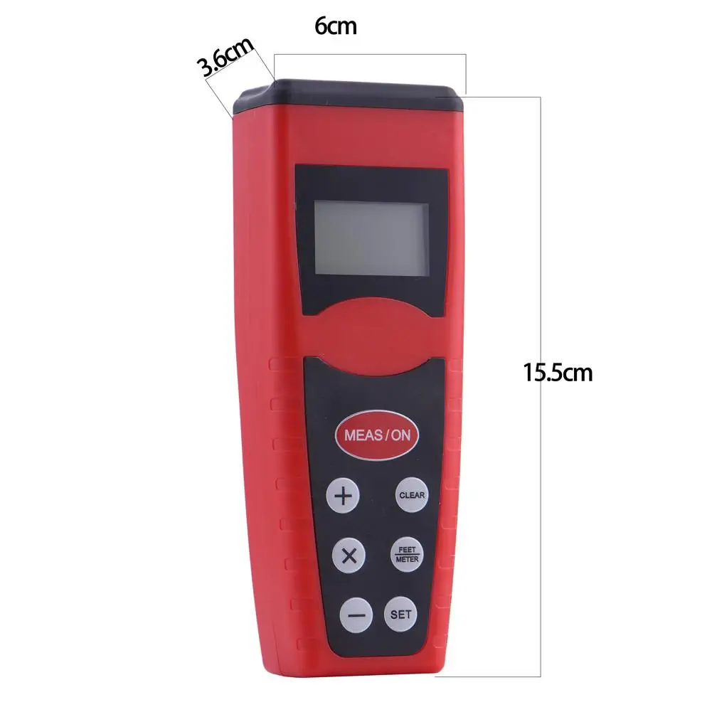 

2018 High Quality Original Ultrasonic Measure Distance Meter Measurer Laser Pointer Range Finder CP3000 Stock Offer