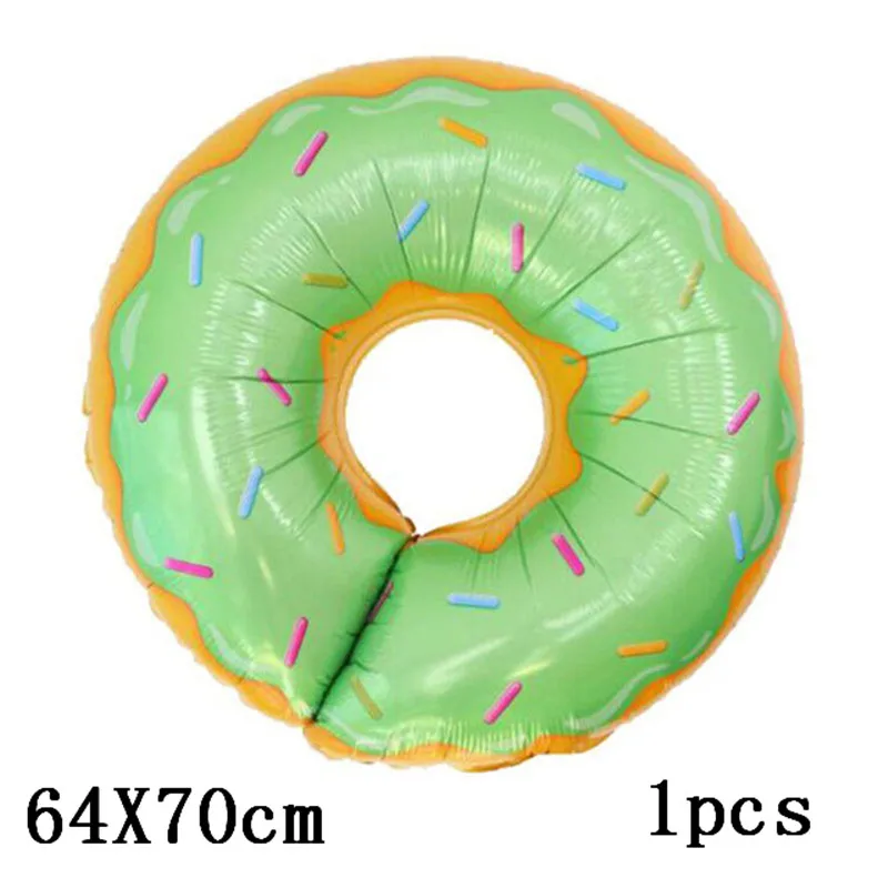 Donut Party Donut Wall Wedding Party Decoration Disposable Tableware Set Ice Cream Party Balloons Kids 1st Birthday Decorations - Цвет: 1pcs balloons 3