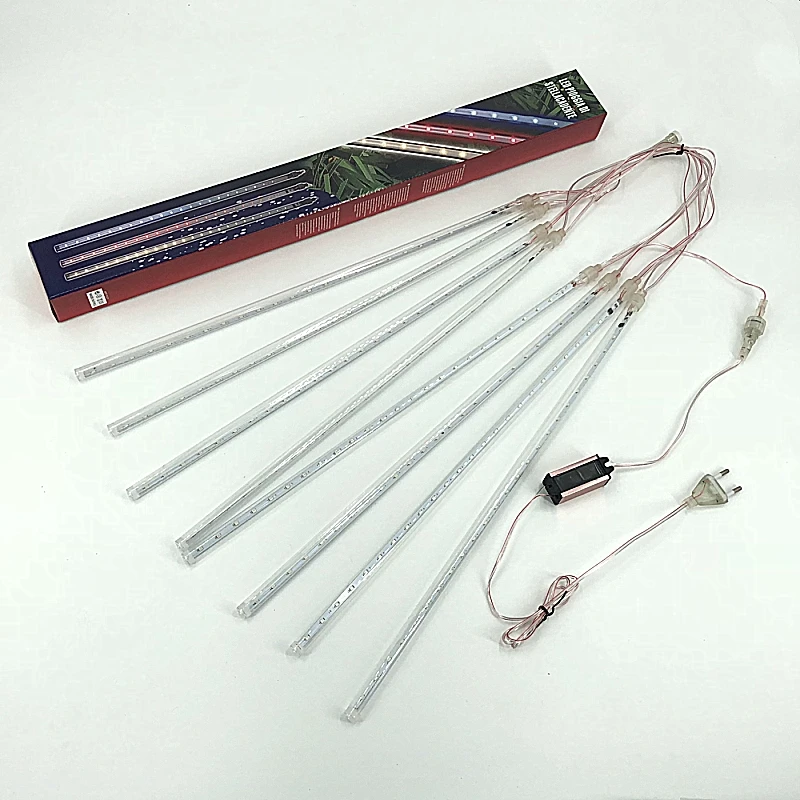 waterproof led 10CM 20CM 30CM 50CM Meteor Shower Rain Tube Garland Christmas Tree Decorative Xmas Outdoor Fairy Lights String | Лампы и