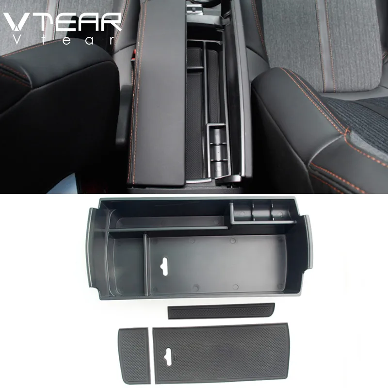 Vtear ящик для хранения в подлокотнике автомобиля peugeot пежо 3008 3008GT 5008 2017 2018 2019 2020