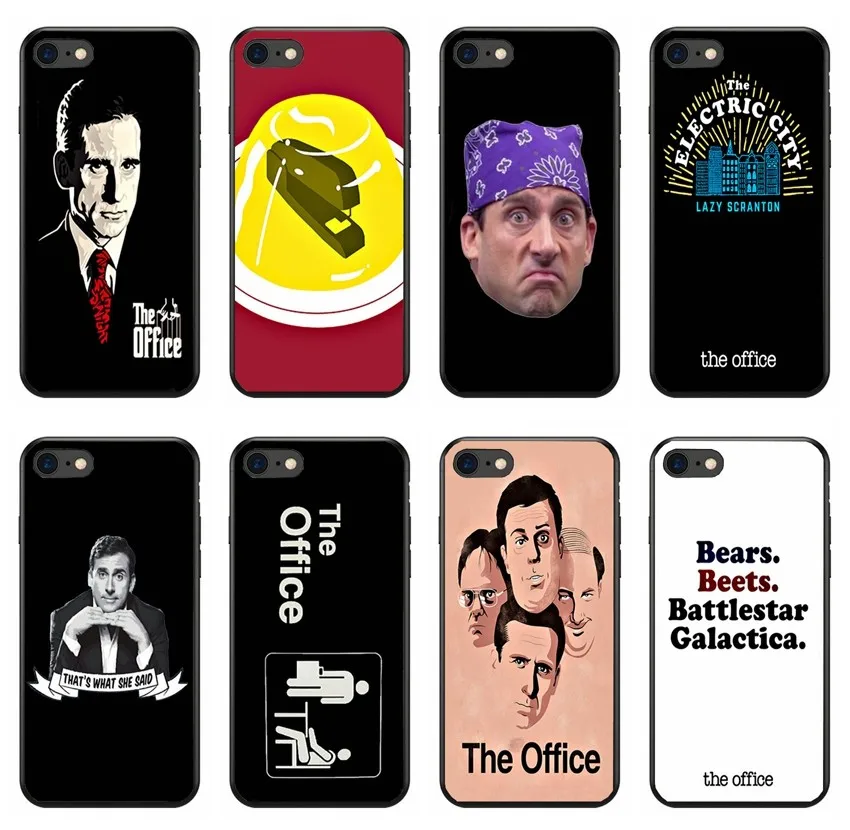 

TV the office cast meme soft Silicone TPU phone case for iPhone 8 7 6 6S Plus X XS MAX XR 10 5S SE Coque Shell