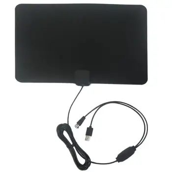 

TV Antenna Indoor HD Digital TV Antenna With 80 Miles Long Range Amplifier HDTV Signal Booster Upgraded Version for DVB-T/DVB-T2