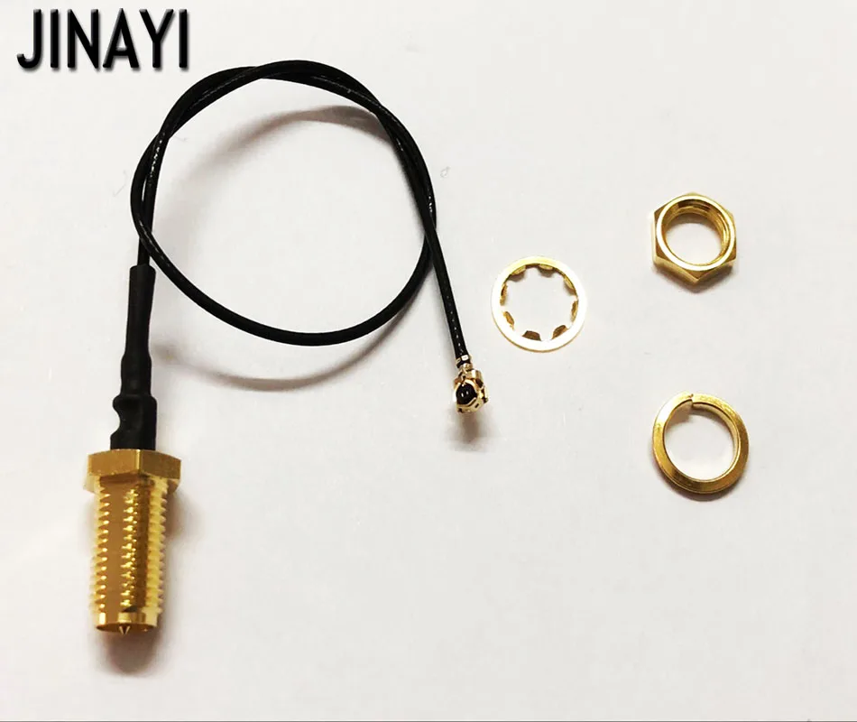 100 шт 17 см 1 13 IPX U. fl IPEX к RP SMA гнездовой разъем RF антенна WiFi кабель Pigtail