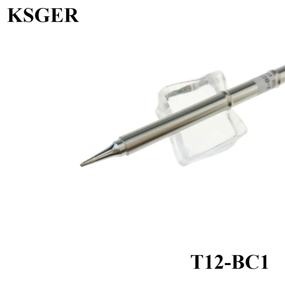 

Welding T12 Tip T12-BC1 Electronic Soldering Tips 220v Shape For FX951 Soldering Station FM2028 Soldering Handle Solder Iron