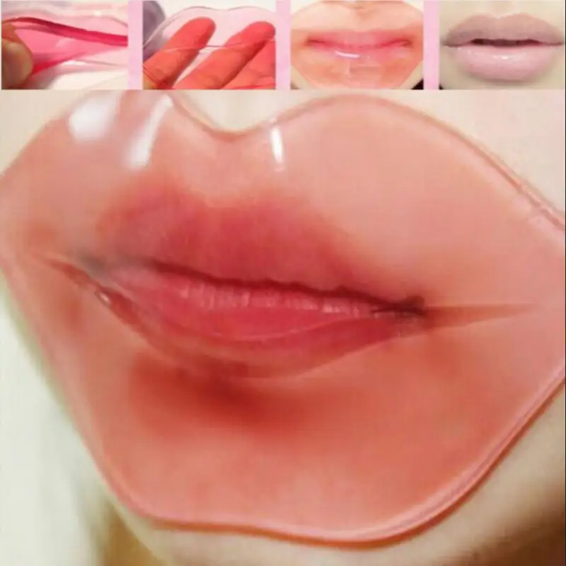 DHL, 500 шт./лот, PILATEN Коллаген, кристальная маска для губ, губы пухлые, личная маска для губ, увлажняющая, отбеливающая, морщины