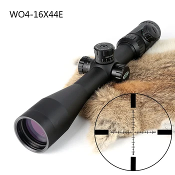 

Tactical Hunting Shooting 4-16X44 Optical Sight P4 Glass Etched Reticle Riflescopes Side Parallax Adjustment Rifle Scope