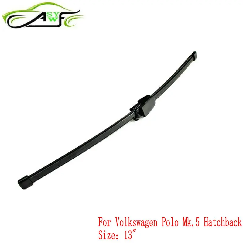 

Car rear wiper blades For Volkswagen Polo Mk.5 Hatchback size 13" Soft Rubber WindShield Wiper Blade