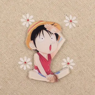 Anime ONE PIECE Tony Chopper Cosplay Acrylic Badges Monkey D. Luffy Brooch Pin Backpack Clothes Cute Decoration Brooches (3)