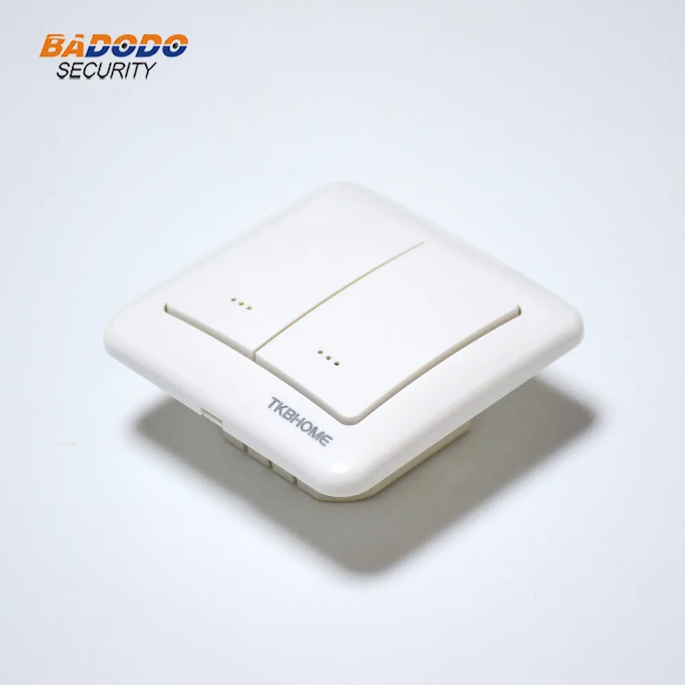 TKB Home TZ35D Z Wave Plus двойной настенный диммер с двойным веслом для ламп накаливания 80X80
