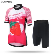 Xintown Vélo летние шорты рукавом велосипед Велосипедная форма Ропа Ciclismo mtb велосипеда Джерси цикла Одежда Майо Ciclismo