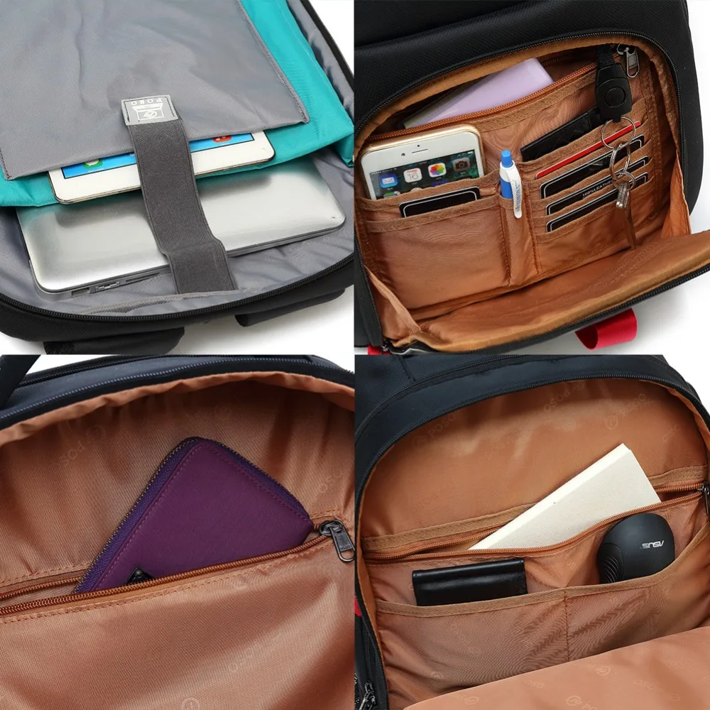 TSA большой рюкзак для ноутбука 17,3 дюймов, сумка для компьютера для мужчин и женщин с usb-портом для деловых поездок, сумки для колледжа и школы