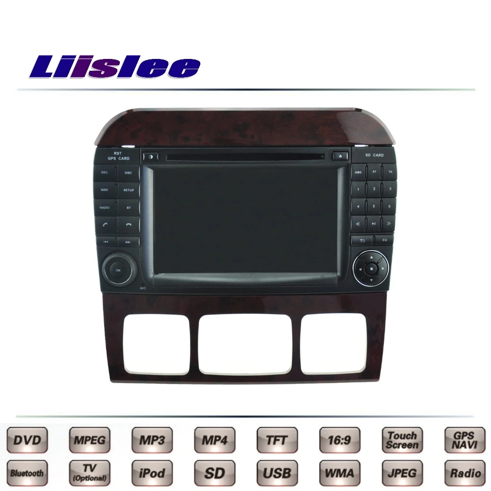For Mercedes-Benz S W220 1998-2006 Car Multimedia TV DVD GPS Original Style Navigation Android  Advanced Navi