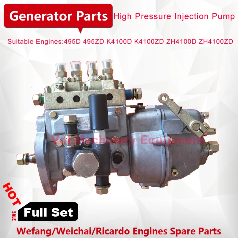 High Pressure Injection Pump for 495D 495ZD diesel engine 30kw/40kw