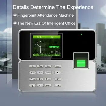 

Biometric Time Attendance System Fingerprint TCP/IP USB Reader Time Clock Recorder Employees Device Fingerprint Time Attendance