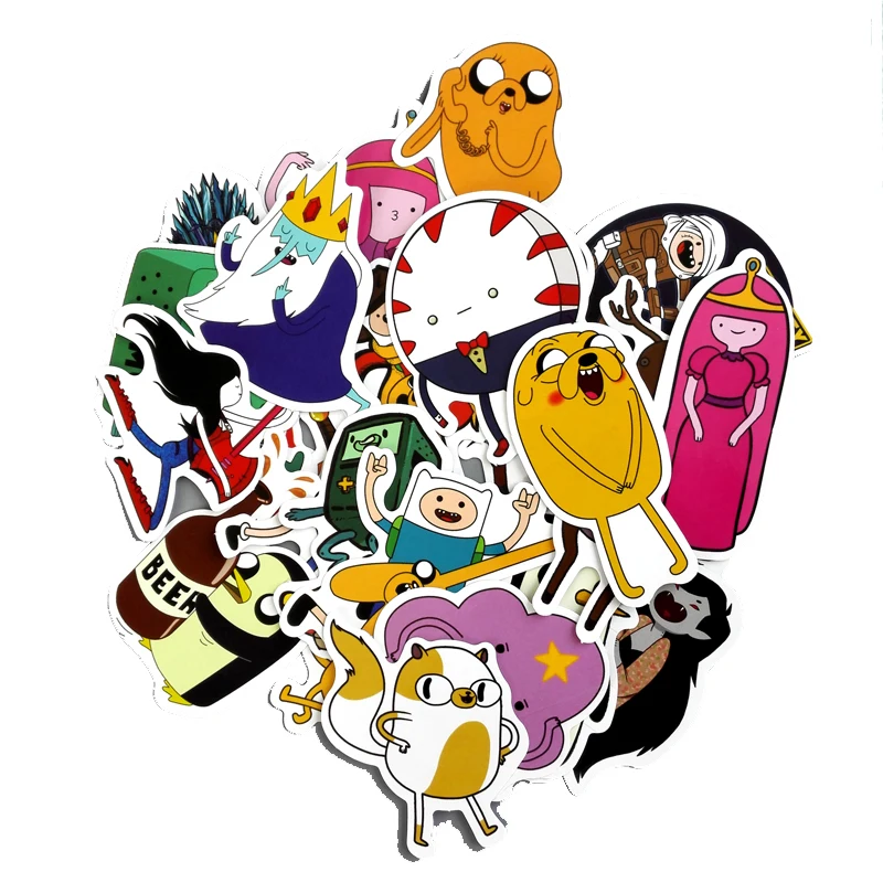 TD-ZW-30-Pieces-Lot-American-Drama-Adventure-Time-Funny-Anime-Sticker-Decal-For-Car-Laptop (3)
