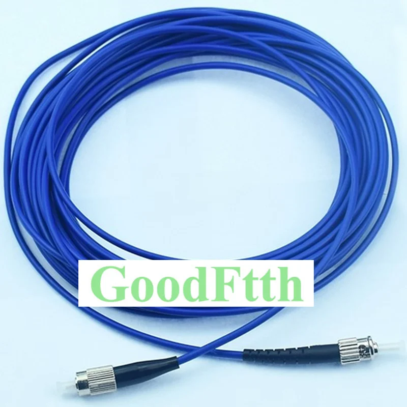 

Armoured armored Patch Cord Jumper FC-ST UPC FC/UPC-ST/UPC SM Simplex GoodFtth 20-50m