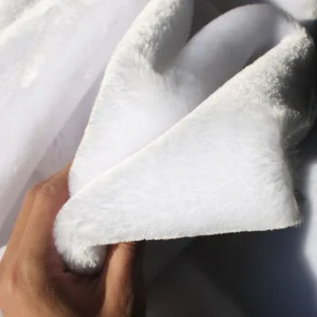 

Photography Backdrop Blanket White and Black Thickened Long Plush Fabric Flat-cut Plush Counter cloth Photo Background