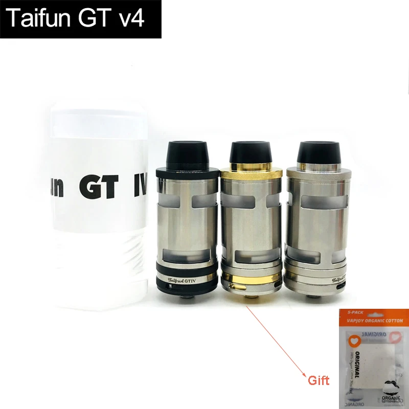Атомайзер Taifun GT IV RTA для электронной сигареты с батарейным блоком без платы
