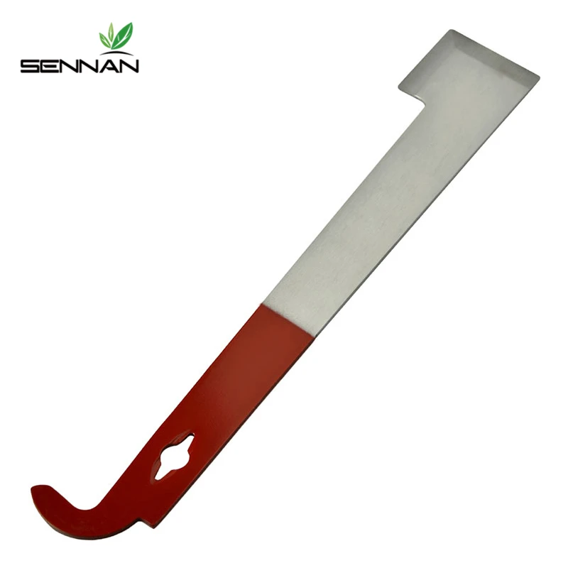 

Sennan Stainless Steel J Type Hive Tool Beekeeper Scraper Red Tail Beekeeping Tools Scraper Home Beekeeping Equipment
