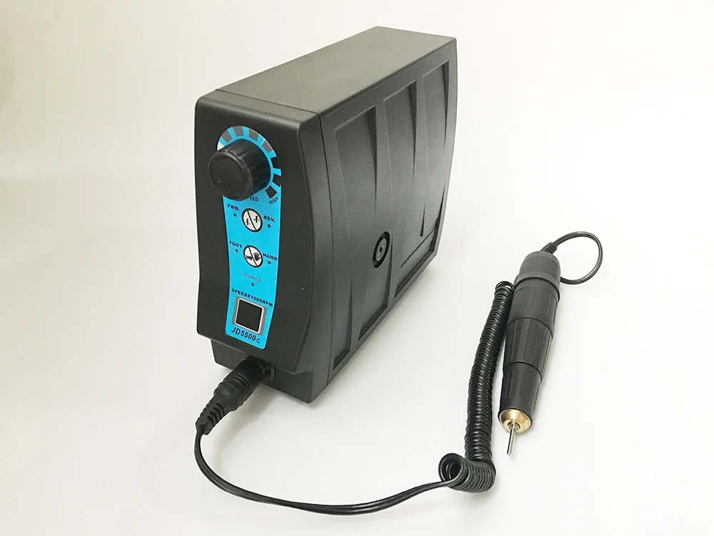 Máquina de Trituração Jsda Elétrica Unha Broca Pedicure Manicure Micro Moedor Elétrico Dentadura Polimento Brocas 35000 Rpm 120 w 19 Cheap Brocas elétricas p manicure e acessórios