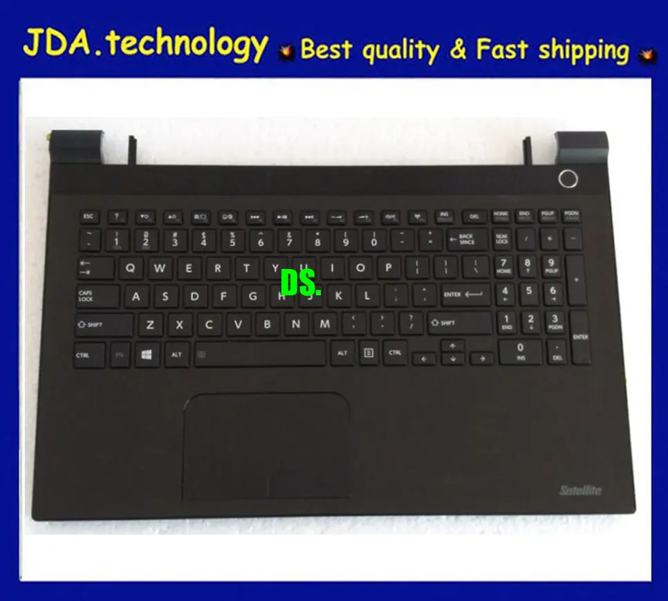 Wellendorff 95% Новый/orig верхний чехол для TOSHIBA C50-C C50D-C C55-C C55D-C Подставка рук клавиатуры