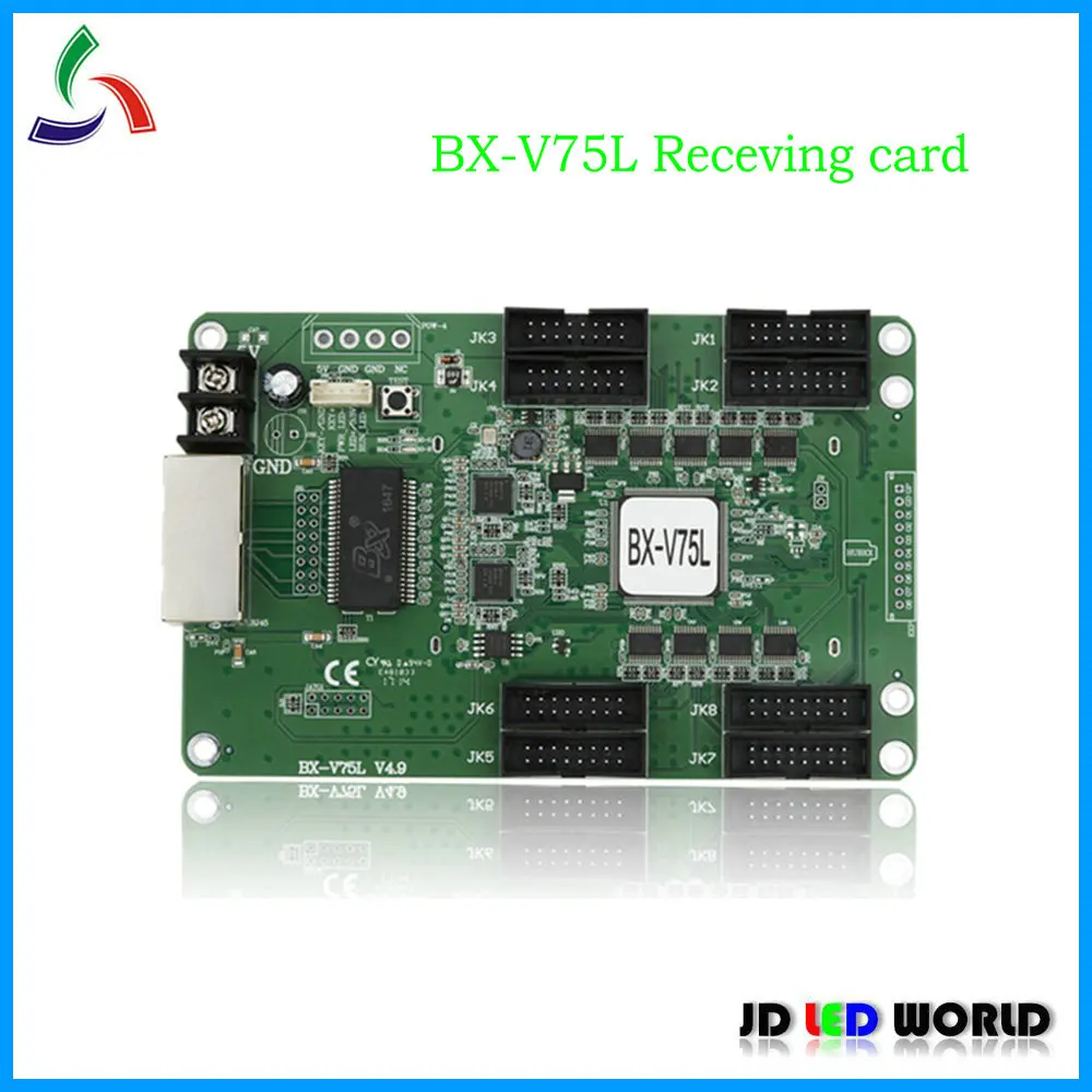 

BX-V75L Full Color LED screen Receiving Card with HUB75 interface ONBON LED Screen Controller