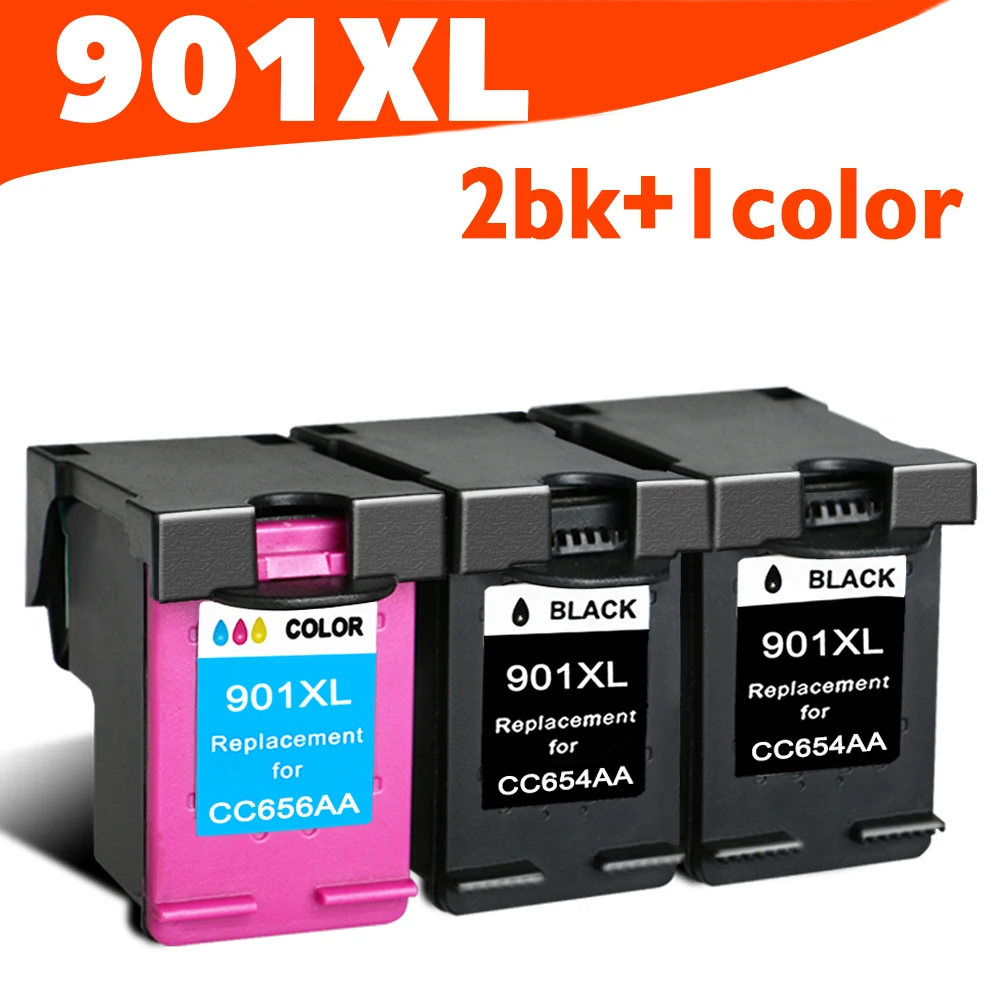CMYK SUPPLIES 3 pcs/lot replacement For HP Officejet 4500 J4524 J4540 J4550 J4580 J4624
