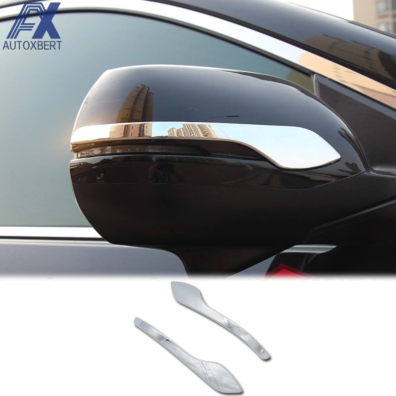 AX Rearview Door Side Mirror Chrome Cover Trim Auto Car Styling