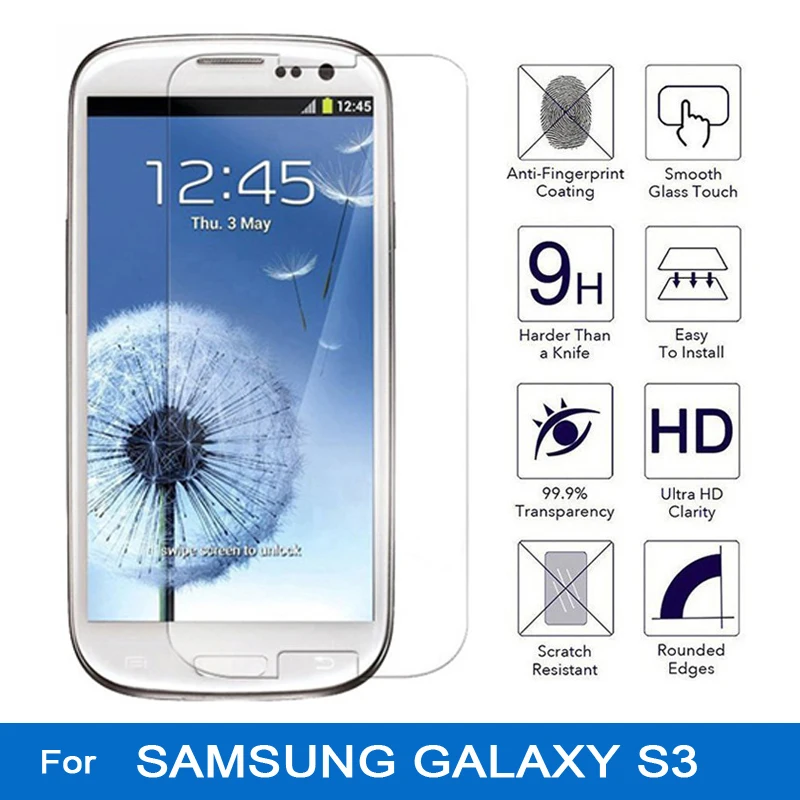 Закаленное Стекло для Samsung Galaxy s3 S 3 SIII Neo i9300 GT-i9300 9300 9300i i9300i i9305 duos Экран протектор