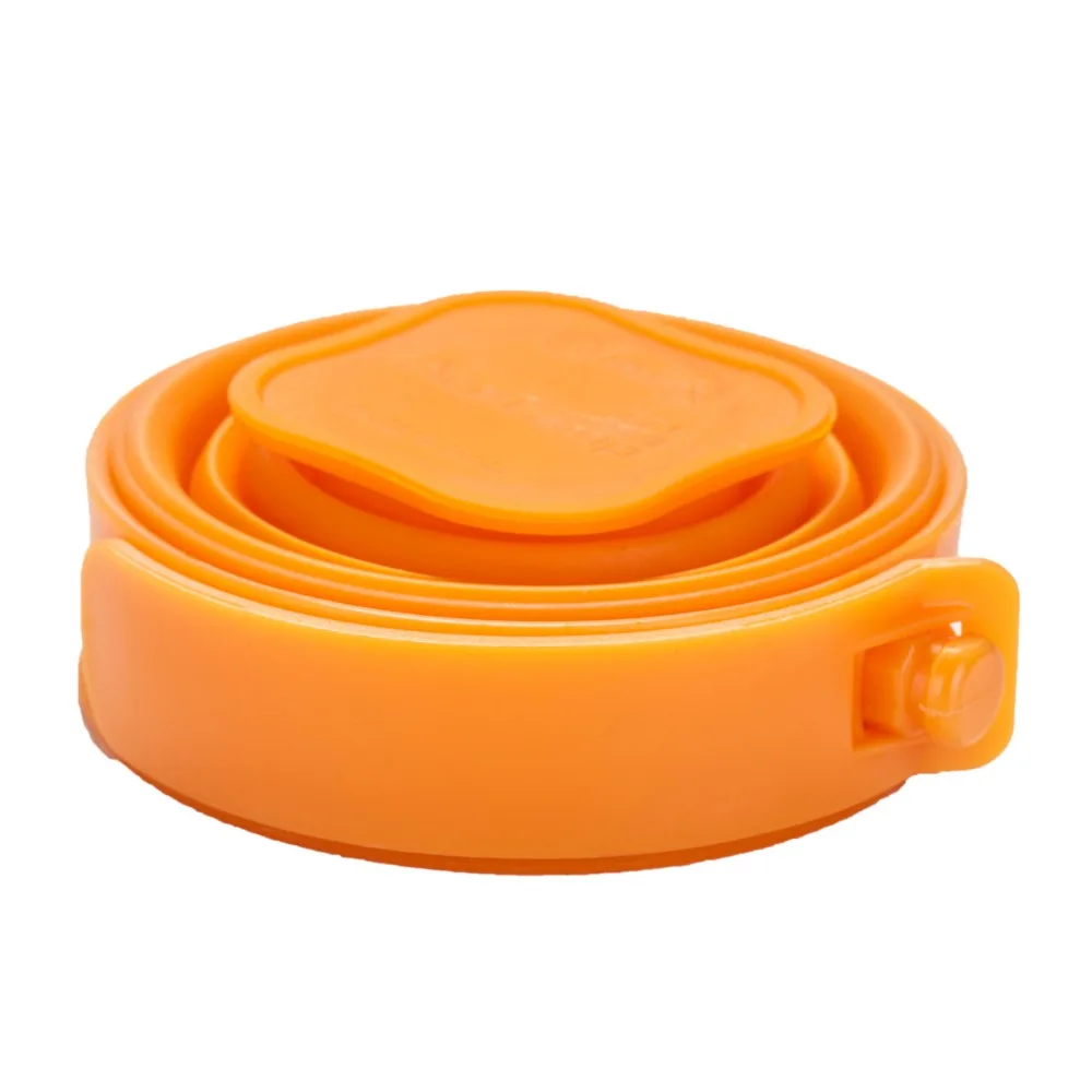 Munkess portátil de viaje de Gel de sílice retráctil Copa telescópica plegable al aire libre Camping taza de agua con mango
