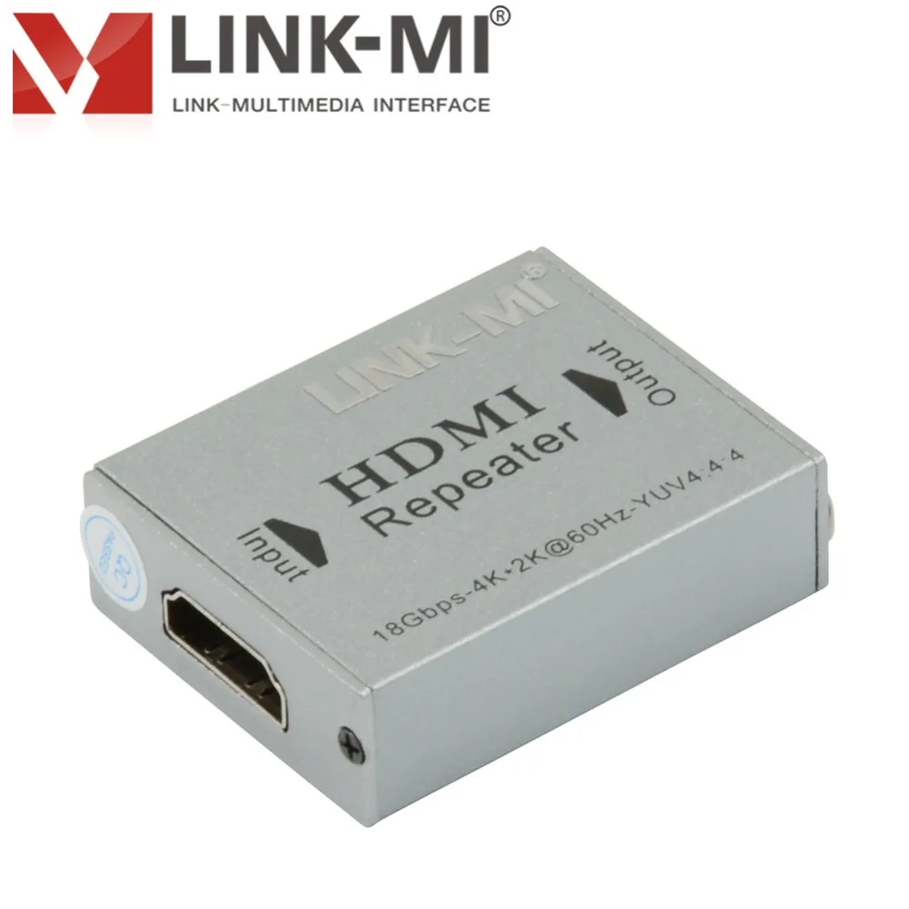 LINK-MI LM-HE30C HDMI ретранслятор 30 м 4K2K 3D усилитель сигнала высокой четкости HDMI удлинитель 1,4 в для HDTV дисплея нет необходимости в питании