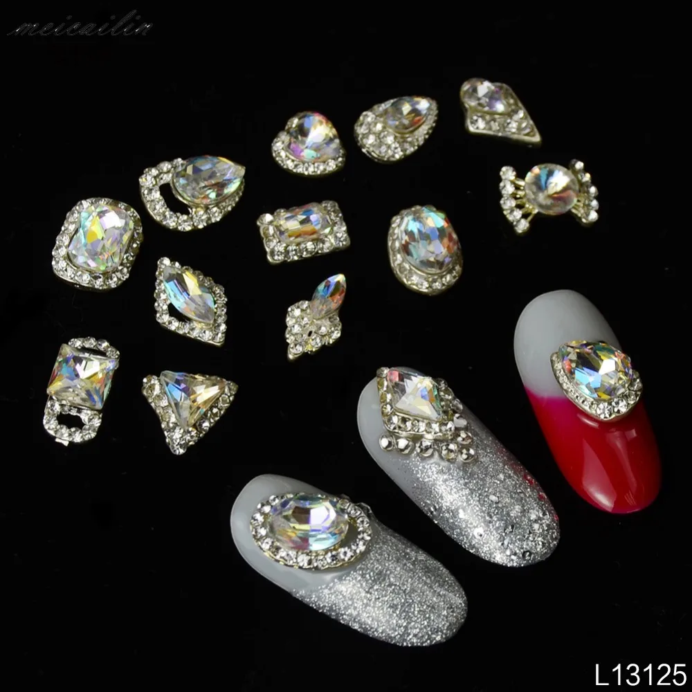 1 колесо Стразы для ногтей Rhinstones для ногтей AB Flatback DIY украшения для ногтей Маникюр украшения для ногтей драгоценные камни блестящие алмазные инструменты