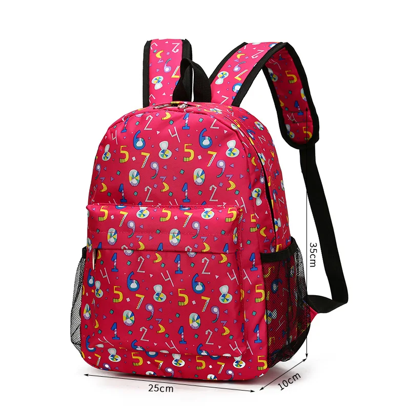 2017 New Cute Children Backpacks Printing Waterproof Kids Backpacks 1 3