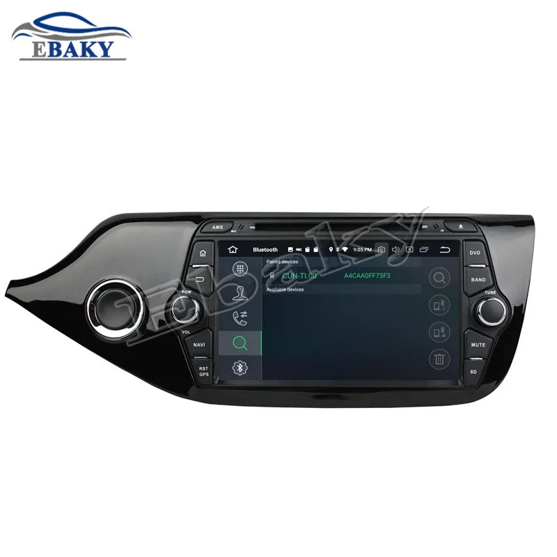 Best NaviTopia 8inch 4GB RAM 64GB ROM Octa Core Android 9.0 Car DVD Player For KIA CEED 2014/Bluetooth/GPS 18
