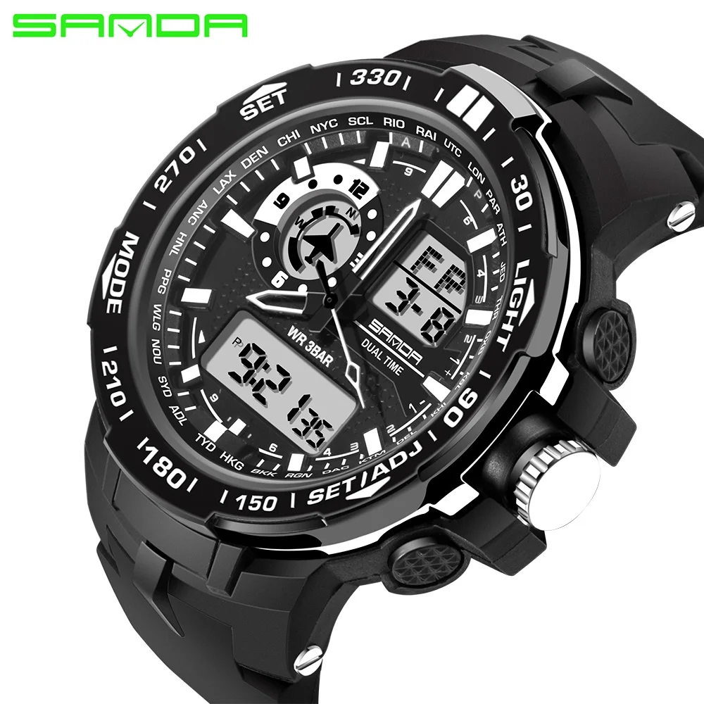 Prix pour SANDA 2017 Mens Montres Haut Marque De Luxe Célèbre Montre À Quartz Hommes Horloge Homme Montre-Bracelet Numérique Sport Montre Relogio Masculino Prix pour SANDA 2017 Mens Montres Haut Marque De Luxe Célèbre Montre À Quartz Hommes Horloge Homme Montre-Bracelet Numérique Sport Montre Relogio Masculino